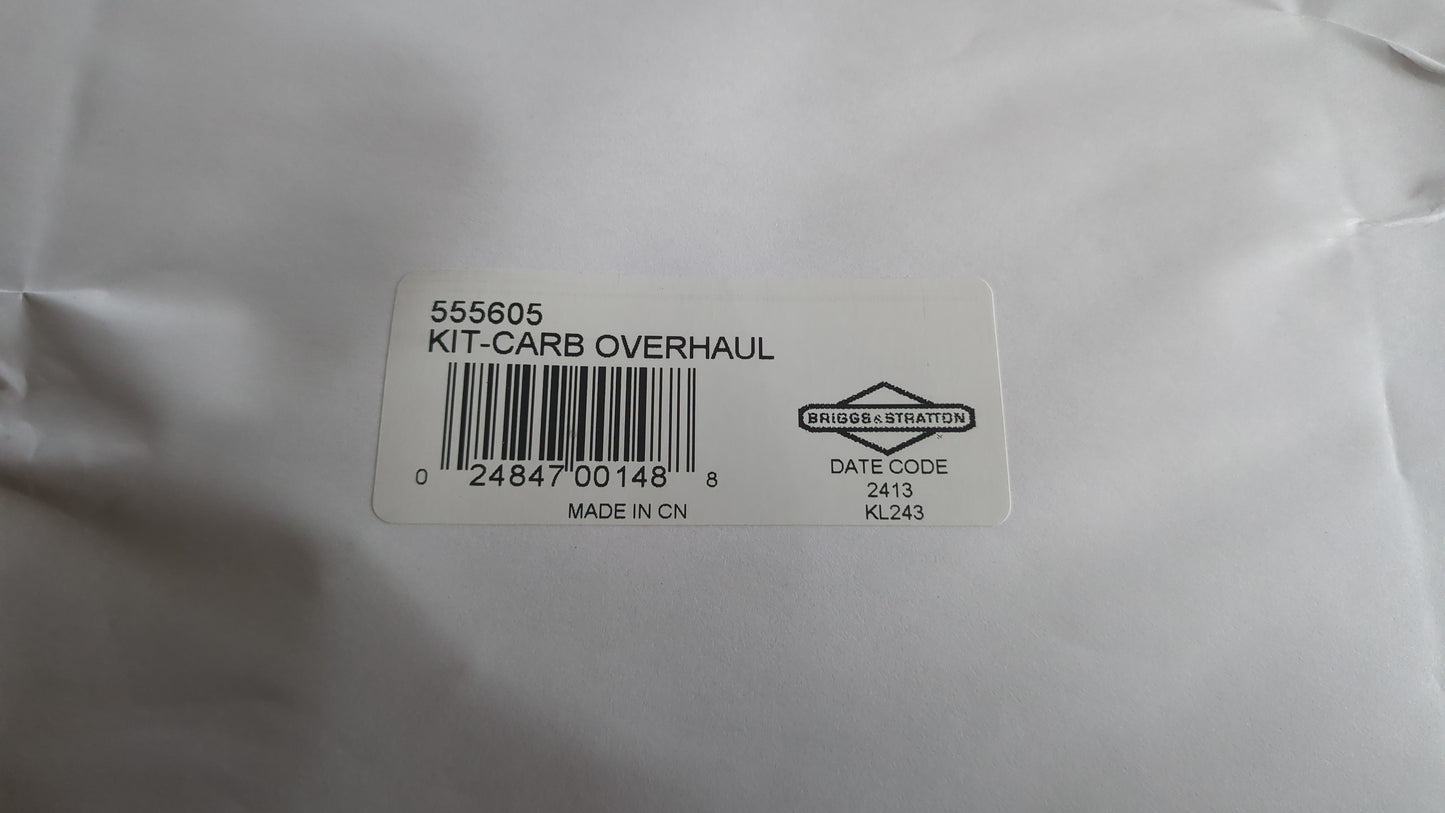 LO206 Carb Rebuild Overhaul Kit